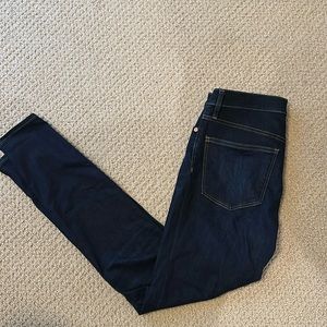 Madewell Denim 9” high rise skinny- Size 30t tall